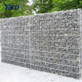 Caixa soldada galvanizada decorativa de Gabion do Pvc de 80 * 100mm